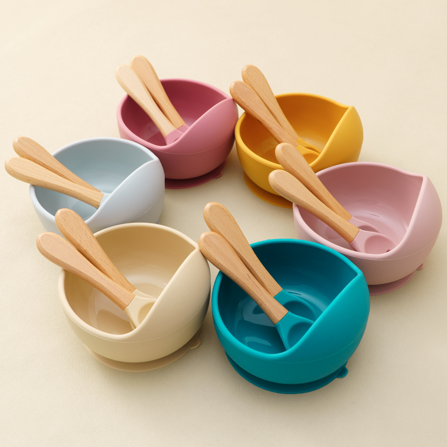Baby Food Menu - Mamaplan 3 adet bebek silikon besleme