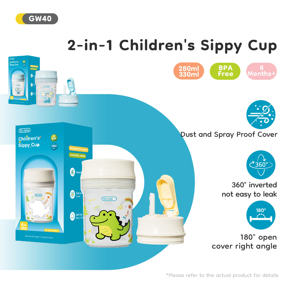 Baby Food Jars With Lids - Çocuklar için Öğrenme İçme Bardağı 2'si