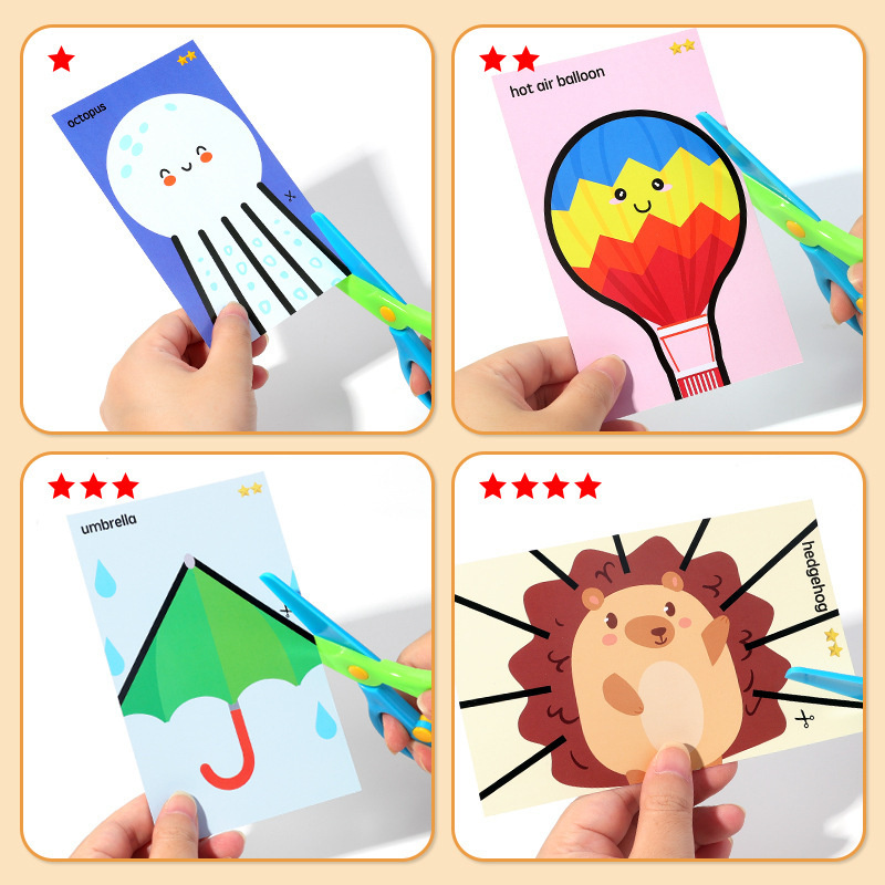 El Yapımı Kağıt Kesimleri İlgi - Baby Food Scissors incelemesi ve fiyatı