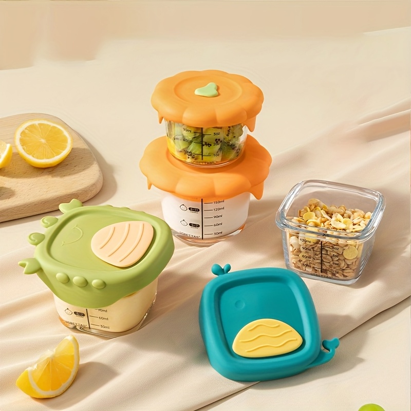 120/180ml Ölçekli ve Silikon K - Baby Food Jars With Lids incelemesi ve fiyatı