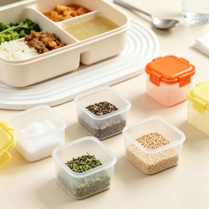 4 Adet İstiflenebilir PP Mini  - Baby Food Jars With Lids incelemesi ve fiyatı